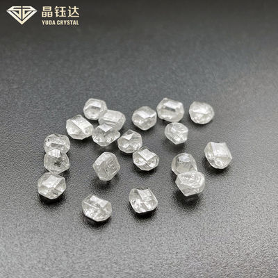 Weißes lösen gewachsene Diamanten HPHT raues Labor Labordiamanten 0.03ct zu 20.00ct