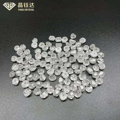 gewachsener E-Fdiamant SI VVS D Diamanten 8.0mm 1ct 2ct raues Labor farb
