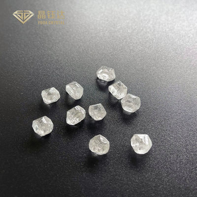Synthetisches Karat SI1 SI2 HPHT des rauen Diamant-6 Karat-6,5 des Karat-7