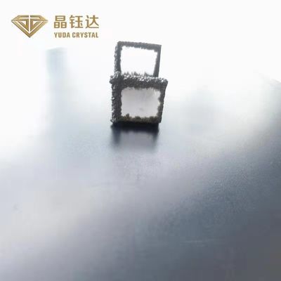 Quadratisches Karat Labor gewachsener Diamond For Jewelry Form Cvd der rauen Diamant-FGH Farbe5-5.99