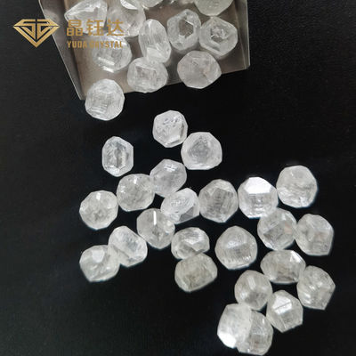 Weiße Farbe GEGEN Klarheit 5 Karat 6 Karat-ungeschnittenes Labor gewachsene Diamanten HPHT für Ringe