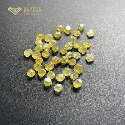 Fantastisches intensives gelbes Labor gewachsene farbige Diamanten HPHT 1ct zu 7ct