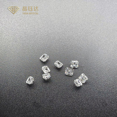 4mm 7mm DE VS Fancy schnitten Labordiamanten 0.5ct zu 1 Karat Asscher-geschliffenem Diamanten