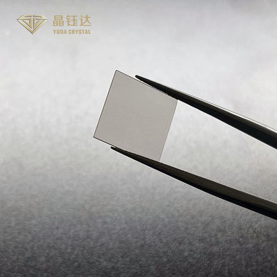 10mm*10mm rechteckiger CVD einzelner Crystal Diamonds 0.5mm stark