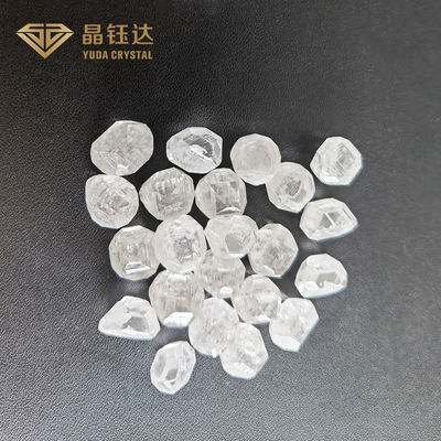 3.0-4.0 weißer HPHT Diamant der Karat-Labor gewachsener raue Diamant-synthetischen großen Größen-