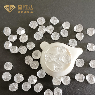 Rechteckige 7mm 9mm DEF Farbe HPHT Rohdiamant für den Ring