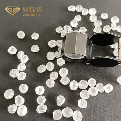 HPHT Lab geschaffen Diamanten Ungeschnittenen Steinen Natürliche lose Diamant Quadratform