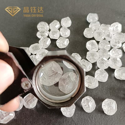 6.0Ct Up Lab geschaffen Diamanten Quadrat EFG Farbe HPHT Rohdiamanten
