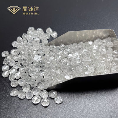 100% echt und Härte 10 Mohs 1 Karat HPHT Labor gemacht Ungeschnittenes Rohweiß Labor Diamant