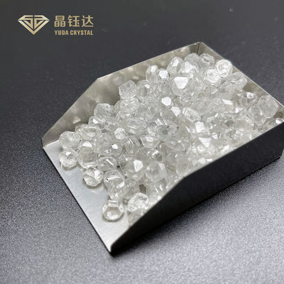 Labor-basierte Diamanten HPHT Labor gewachsen Diamanten Weiß synthetischer Rohdiamant
