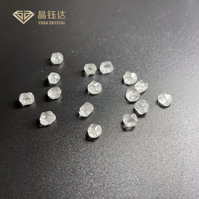 Yuda Kristall Ungeschnittener HPHT Roher Diamant Laborgewachsener 3 Karat Diamant