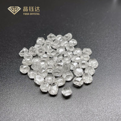 Yuda Kristall Ungeschnittener HPHT Roher Diamant Laborgewachsener 3 Karat Diamant