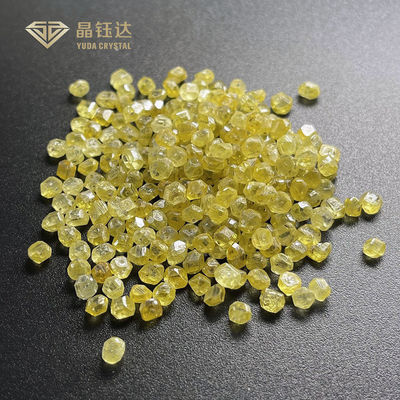 3mm 4mm gelbes HPHT Labor gewachsene farbige Diamanten für Fantasie-Handgemenge-Diamanten