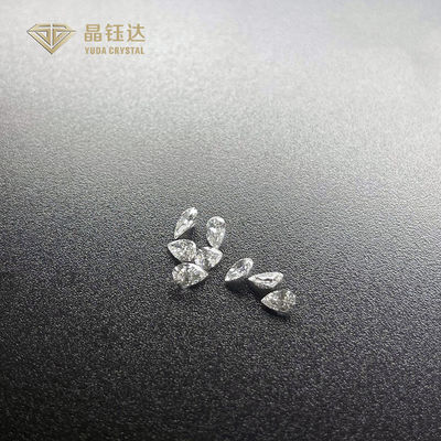 DEF VS SI HPHT Fancy Cut Lab Diamanten 0,4ct 0,2ct Laborgewachsener Birnen Diamant