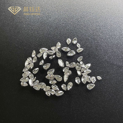 DEF VS SI HPHT Fancy Cut Lab Diamanten 0,4ct 0,2ct Laborgewachsener Birnen Diamant