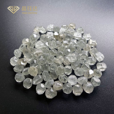 Fantastische dunkelbraune grünliche gelbe raue Diamanten 1 Karat künstlich