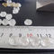 DEF-Farbe VVS GEGEN Diamant-Schmuck-Dekoration der Klarheits-3-4 des Karat-HPHT Labor gewachsene