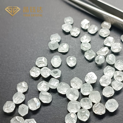 VS SI 3,0ct 4,0ct 5,0ct HPHT Rohdiamanten Custom für 1 Karat loser Diamant