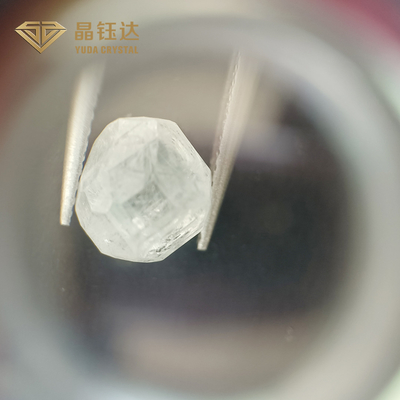 D E F Farbe VVS VS 12Ct 12,5Ct 13Ct HPHT Rohdiamanten für 4 Karat polnischen Diamanten