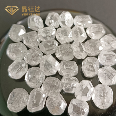 5 mm bis 7 mm DEF Farbe Roh HPHT Diamant Rechteck Form