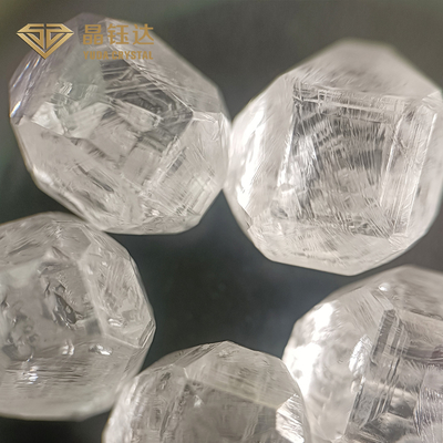 Quadrat VS 10,0 Karat 11,0 Karat HPHT Rohdiamanten Reine ungeschliffene Diamanten für Schmuck