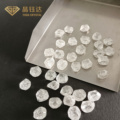 Quadratisch 6 mm bis 8 mm DEF Farbe HPHT Diamant chemische Dampfdeposition
