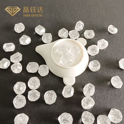 D E F Farbe VVS VS 12Ct 12,5Ct 13Ct HPHT Rohdiamanten für 4 Karat polnischen Diamanten