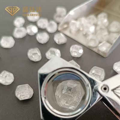 D E F Farbe VVS VS 12Ct 12,5Ct 13Ct HPHT Rohdiamanten für 4 Karat polnischen Diamanten