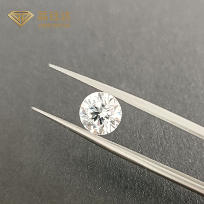 Weiß DEF Farbe Rechteckige HPHT Labor Diamanten VS SI