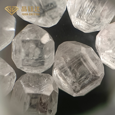 Runde HPHT Rohdiamanten 8,0ct Laborgewachsen Diamanten Weiße Farbe VVS VS