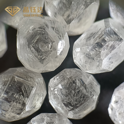 Quadrat VS 10,0 Karat 11,0 Karat HPHT Rohdiamanten Reine ungeschliffene Diamanten für Schmuck