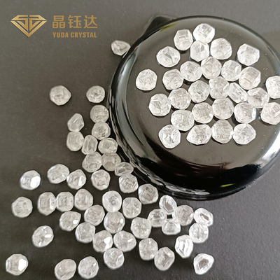 EFG Farbe VVS VS HPHT Rohdiamant ungeschnitten Rechteckig HPHT Labor Diamant