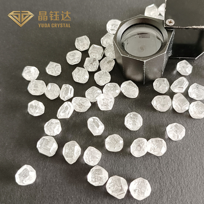 VS+ Reinheit HPHT Labor Diamanten Weiß synthetische Rohdiamanten