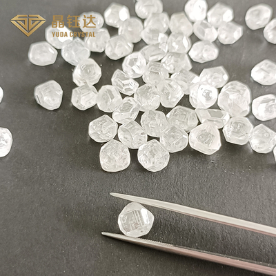 VS+ Reinheit HPHT Labor Diamanten Weiß synthetische Rohdiamanten