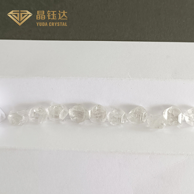Quadratisch rund 10ct GH Farbe VS Klarheit HPHT Rohdiamanten für Schmuck