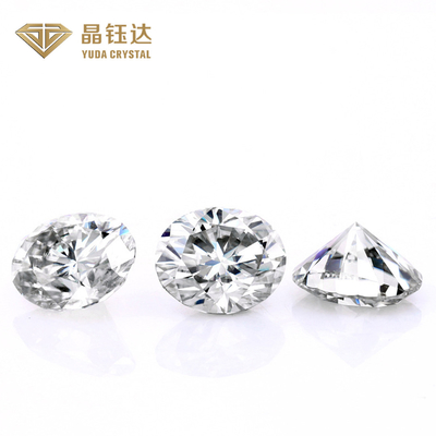 Hpht Weiß ovaler Form synthetischer loser Diamant ovaler Schnitt Igi Gia zertifiziert