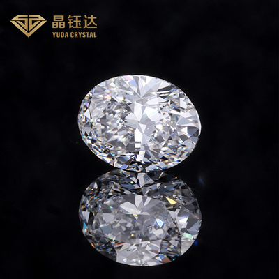 Hpht Weiß ovaler Form synthetischer loser Diamant ovaler Schnitt Igi Gia zertifiziert
