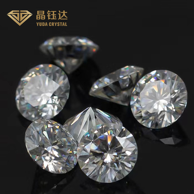 Synthetische HPHT 1ct 2ct Runde Exzellente VS Labor Diamanten für Schmuck